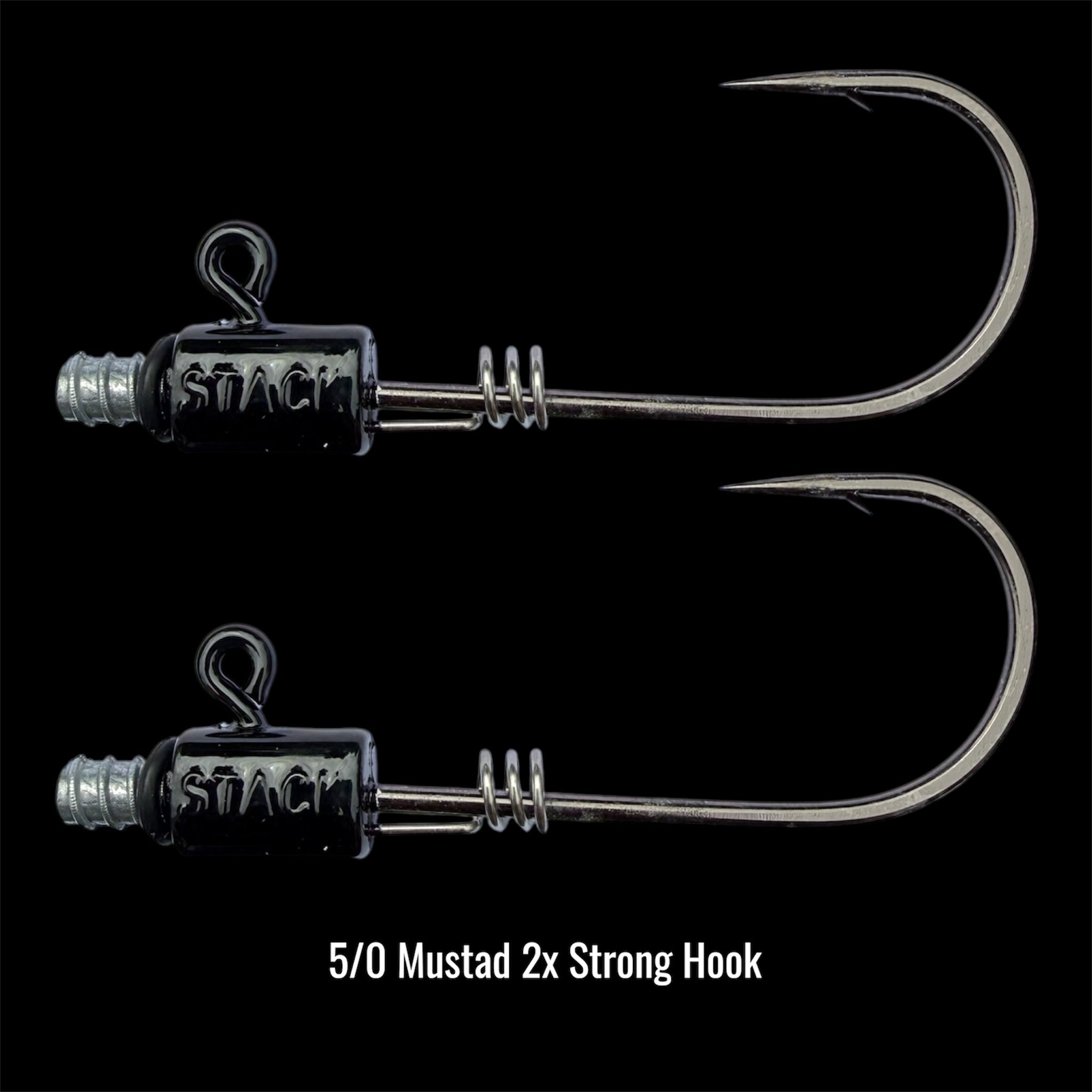 Replacement Hooks- 5/0 Screwy Head Jigs